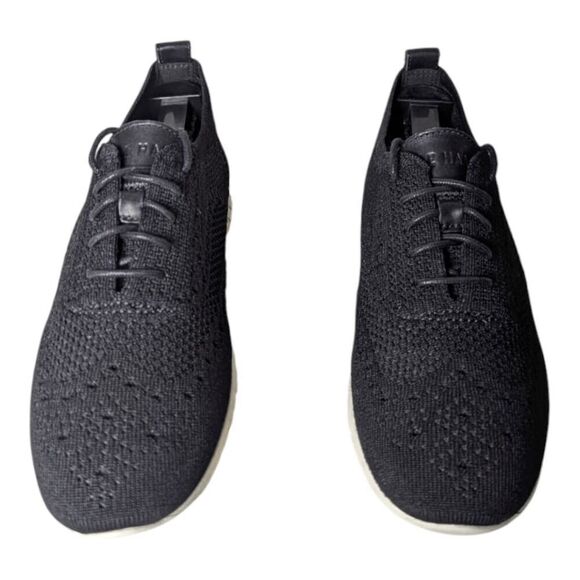 COLE HAAN Zerogrand Wingtip Oxford In Black Size 8B - Picture 4 of 7